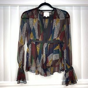 Cinq a sept designer shirt / blouse